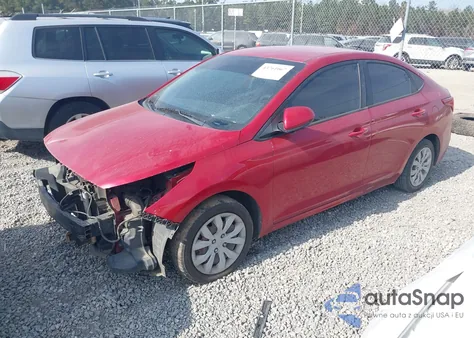 2019 Hyundai Accent Se z USA, uszkodzony, nr VIN 3KPC24A37KE070550